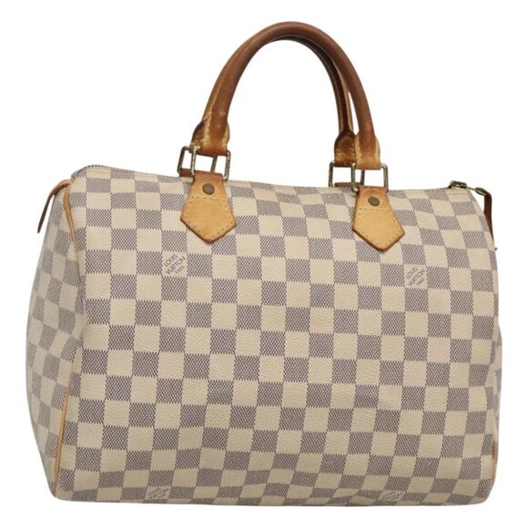 LOUIS VUITTON Damier Azur Speedy 30 Hand Bag - Picture 1 of 15